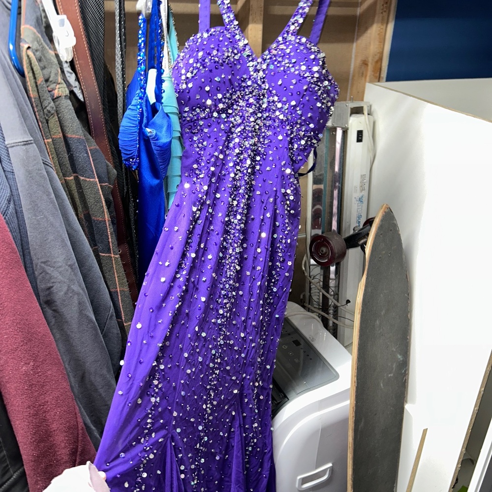Purple Sean formal dress